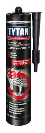 ГЕРМЕТИК СИЛИКОНОВЫЙ TYTAN Д/КРОВЛИ 310МЛ