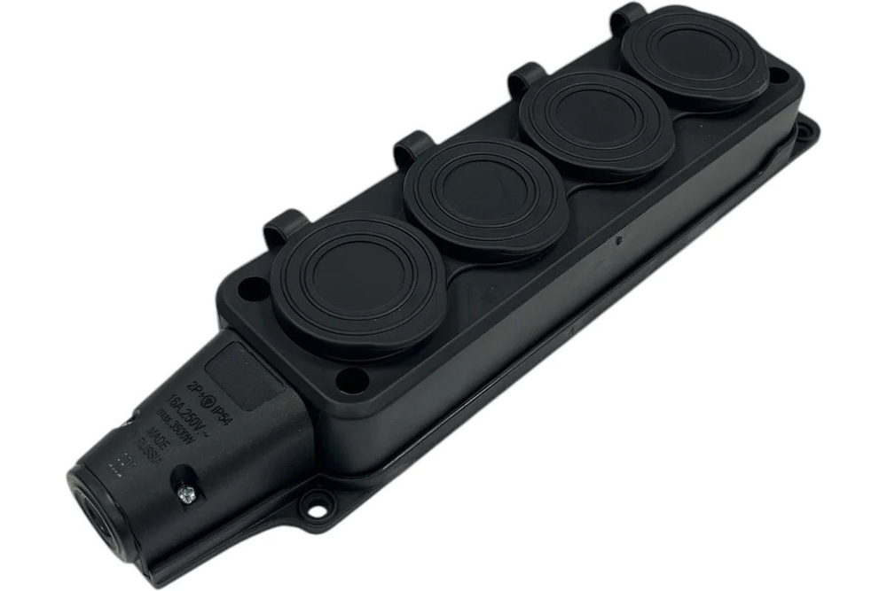 Удлинитель силовой iTOK i-CONNECT-COLOR-SU-PVS-215-4-54-10-BLACK