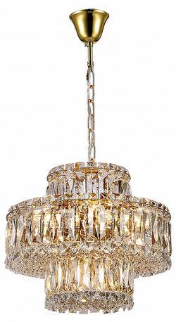 Подвесная люстра Newport 8450 8458+3/C gold