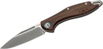Складной нож MKM "FARA" MKM/MY01 S c клинком из стали Böhler M390 Microclean®, рукоять дерево (Santos)