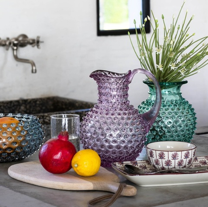 Кувшин 2 литра фиолетовый, 23 см 32943