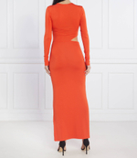 платье Calvin Klein - оранжевый(K20K204545)