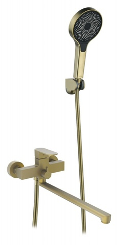 283541-S Смеситель од. для ванны дл. (МАТ. ЗОЛОТО) ViEiR (8/1шт)