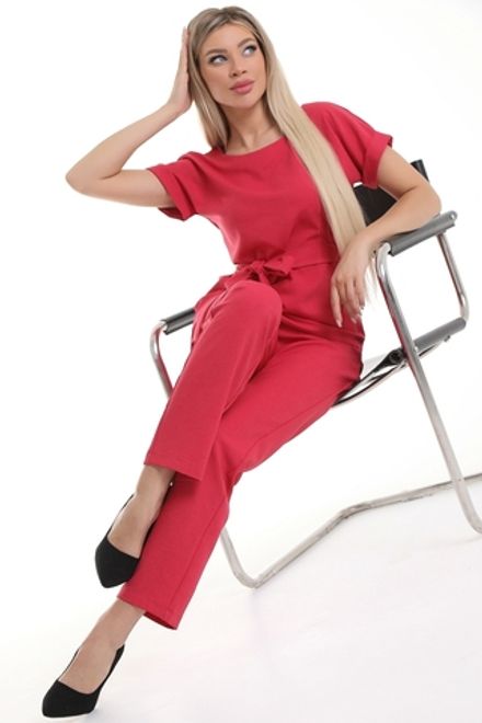 Костюм Летний тренд (малиновый) Diolche