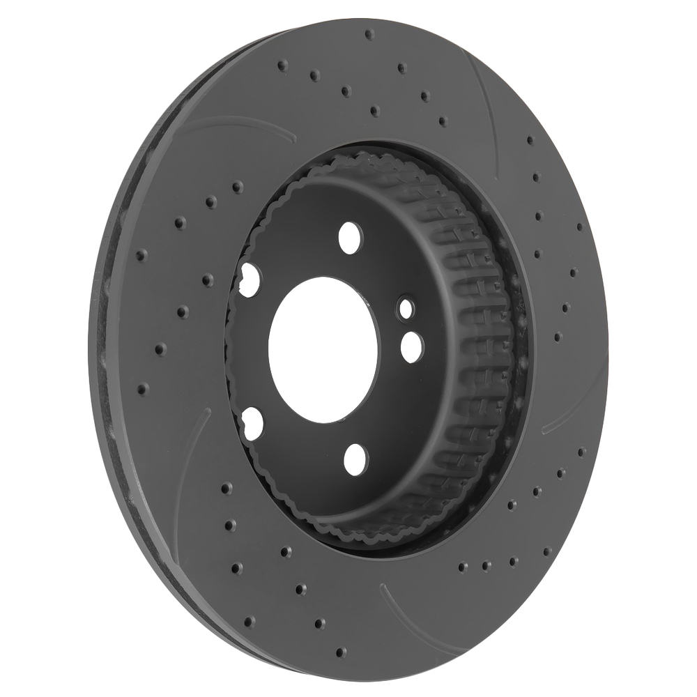 Диск тормозной задний перфорированный PRO-Line с покрытием (компл.2 шт) MB W205/S205/W213/C238 /Vent D=300mm GANZ GIJ06251S