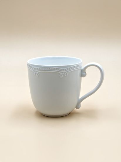 Набор кружек 350 мл. 6 штук "White Ornaments"