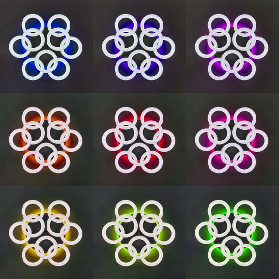 Потолочная светодиодная люстра Citilux Паркер Смарт CL225A190E