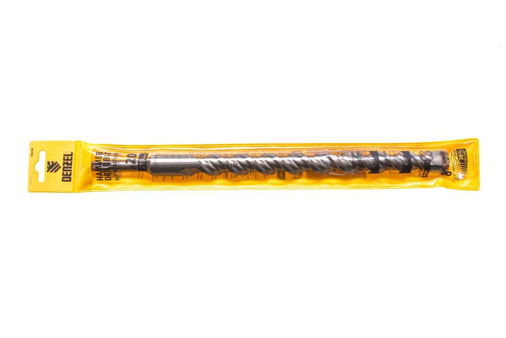 Бур по бетону, двойная спираль, Cobalt W-tip, 20x310 мм, SDS PLUS, серый