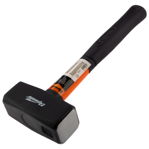 10915 Кувалда, 1500 г, фибергласовая обрезиненная рукоятка