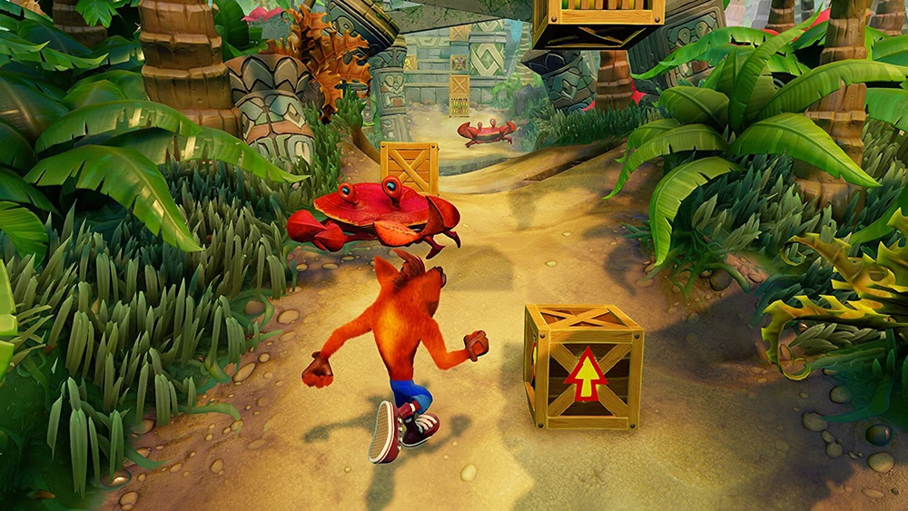 Игра Crash Bandicoot N.sane Trilogy + 2 Bonus Levels (Английская версия) для PlayStation 4