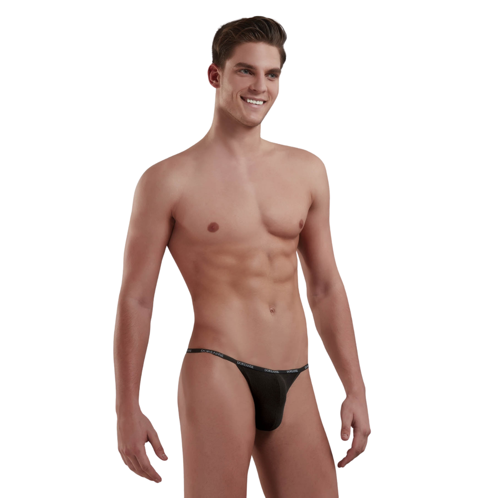 Мужские трусы стринги черные Doreanse 1330 String