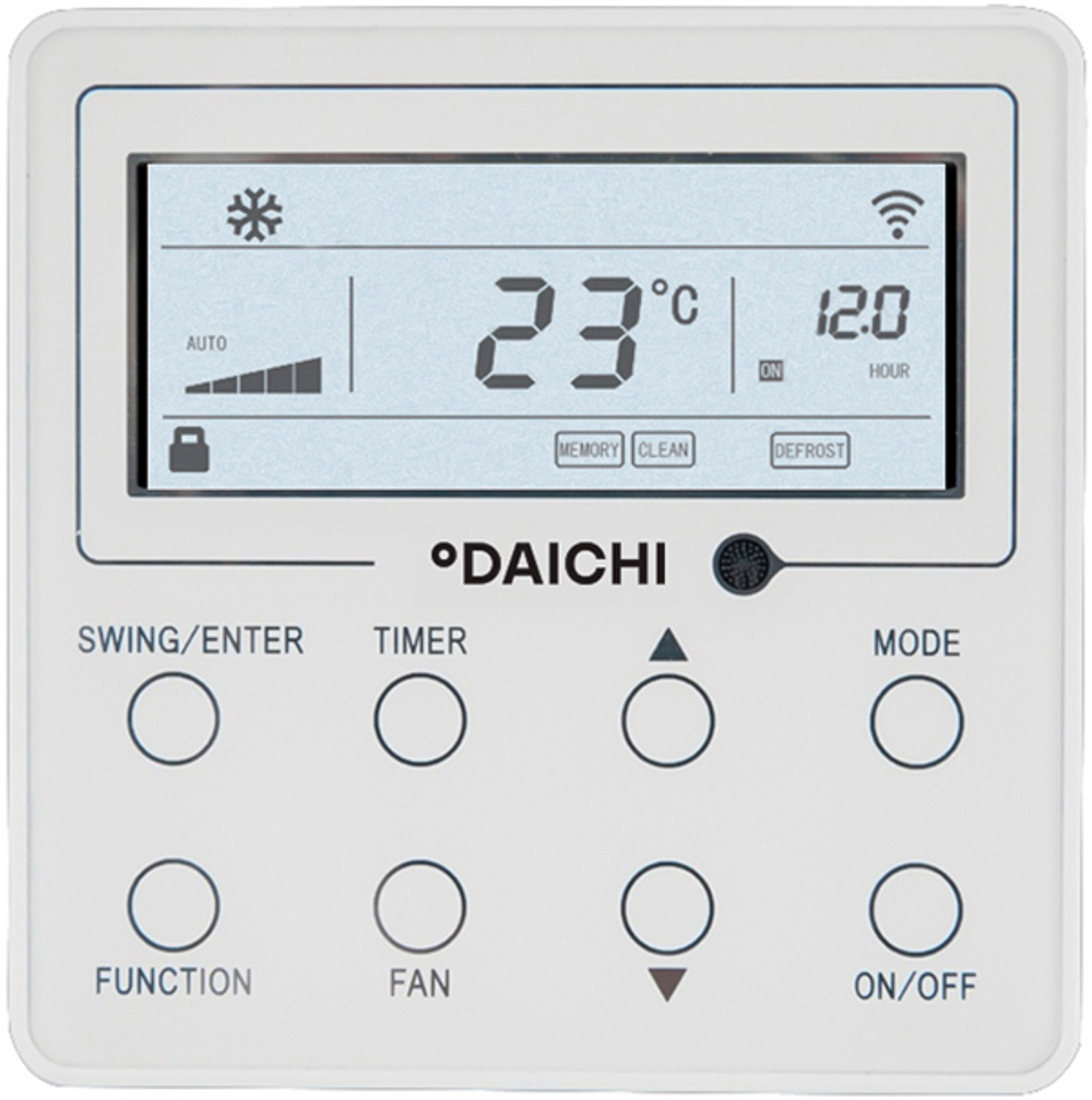 Сплит-система кондиционер канальный Daichi DA100BLHS1R1/DF100BLS1R1 на 110 м²