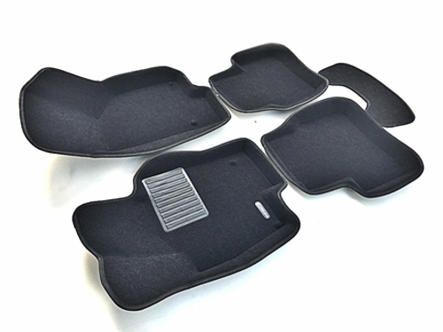 Коврики салона для VOLKSWAGEN Passat B6/B7/CC Euromat 3D Business черные. Арт. EMC3D-005412