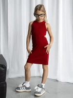 Платье для девочки летнее с вырезом