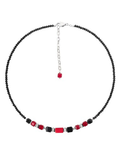 10160421 Колье Роман с камнем