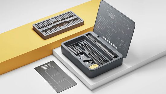 Электрическая отвертка Xiaomi ATuMan Duka E3 Electric Precisoon Screwdriver Set (95 в 1)
