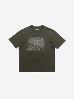 Футболка RUFF "4 Horsemen" Хаки