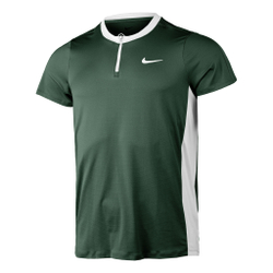 Мужское теннисное поло Nike Court Dri-Fit Polo Men - Green, White