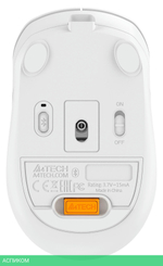 Мышь A4Tech Fstyler FB10C Grayish White