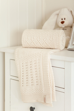 Элитный плед детский Imperio 7 экрю от Luxberry