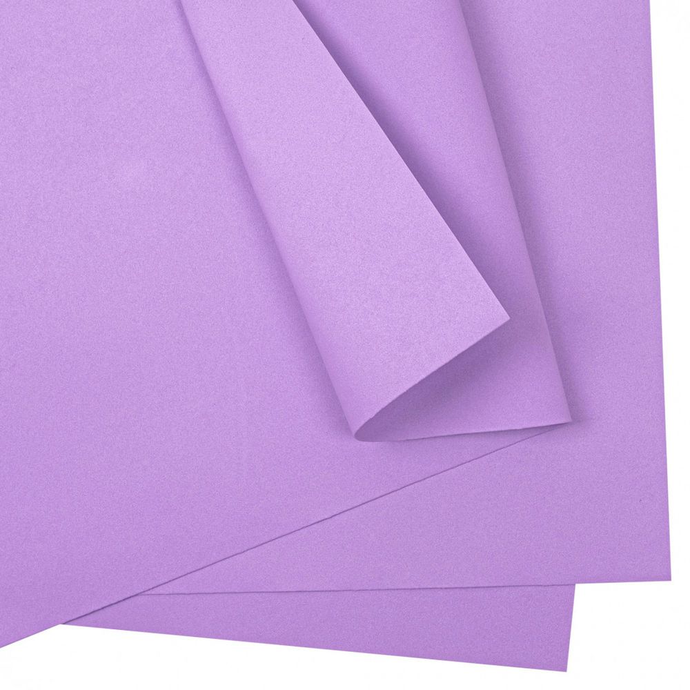 Фоамиран лист 60*70/10шт ЛАВАНДА