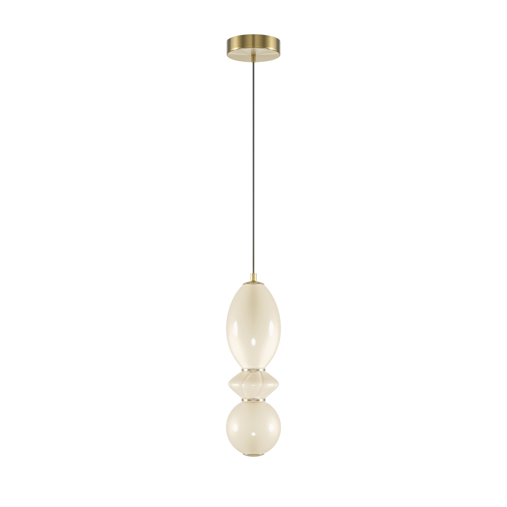 Подвесной светодиодный светильник Maytoni Brosche MOD362PL-L10BG3K