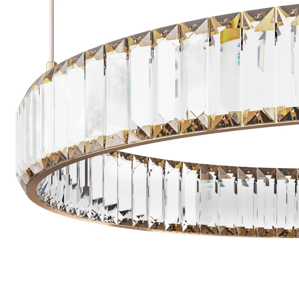 Подвесная люстра Loft It CRYSTAL RING 10135/600 Gold