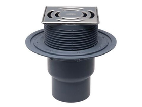 Трап для балконов и террас HL3100T с вертикальным выпуском