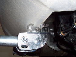 Фаркоп оцинкованный Galia D041A для Renault Duster 2010-2015, 2015-2019 2WD/4WD, Nissan Terrano 2014-(паспорт и сертификат в комплекте)(без электрики)