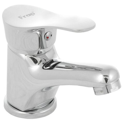 Смеситель для раковины, Frap, корот изл, с картриджем, хром, F1014-В