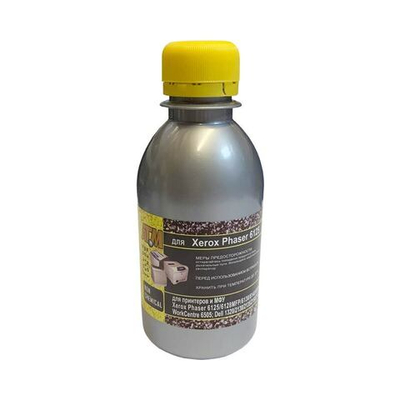 Тонер для XEROX Phaser 6125/6130/6500/С1100 (30гр, желтый, NonChem) Silver ATM