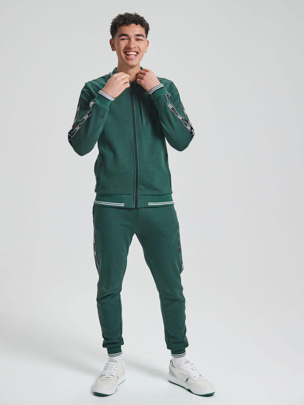 Олимпийка ORIGINAL CREATOR TRACK ZIP JACKET, Темно-зеленый