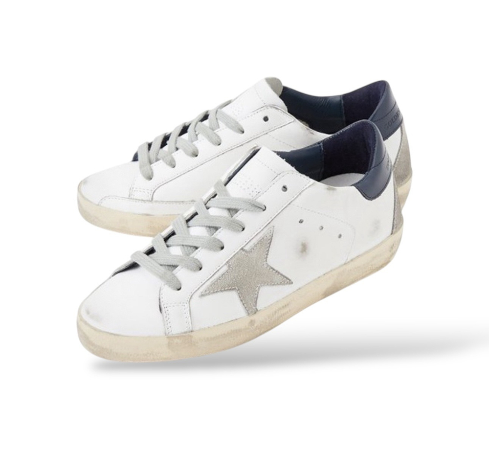 Golden Goose Super-Star “Blue Hell Tab”