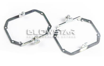 BMW 1 E81/E82/E87/E88 (2004-2011) c AFS переходные рамки для замены линз (комплект, 2шт)