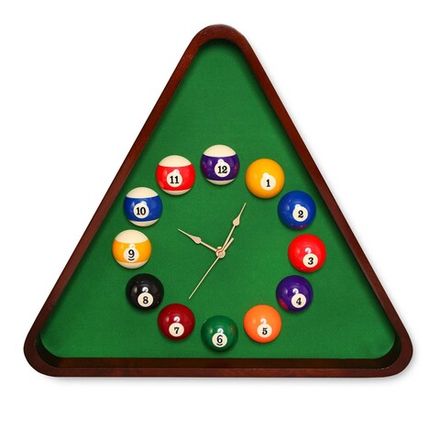 Часы Fortuna Бильярд TR2630 махагон 48х54см