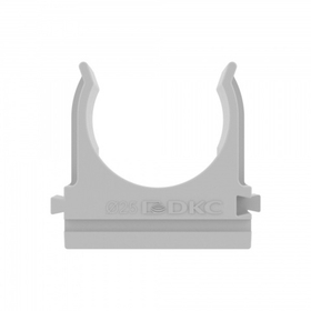 Держатель с защелкой, d25 мм, серый DKC 51025