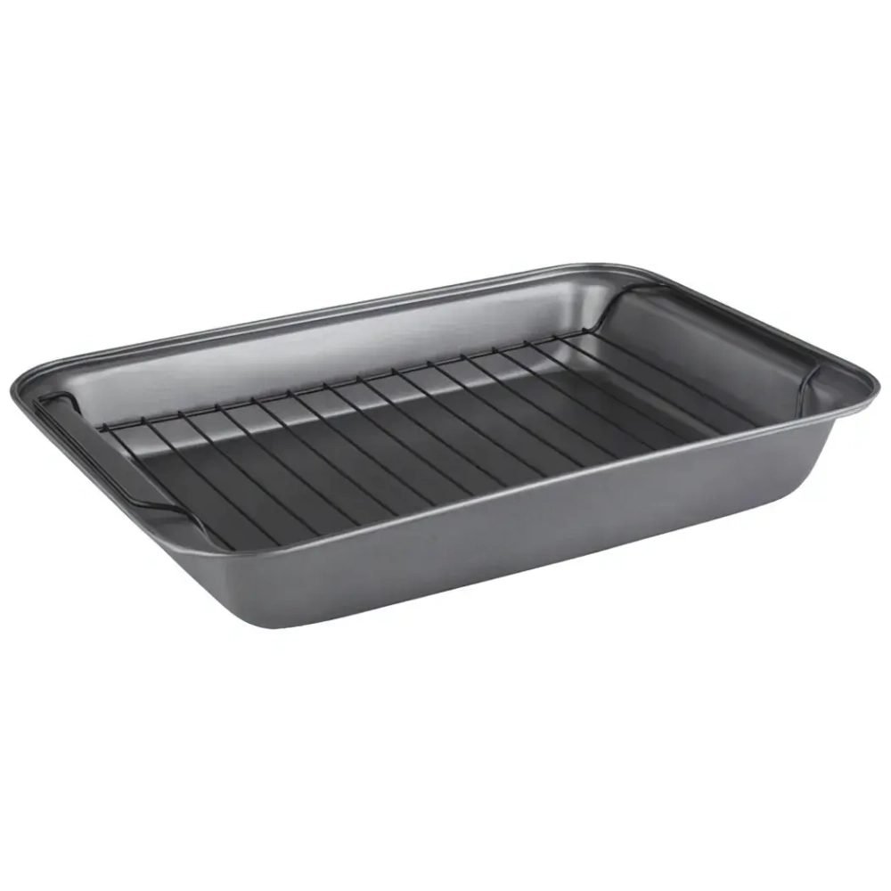 Форма для запекания 37,5*25,5*5см с решеткой