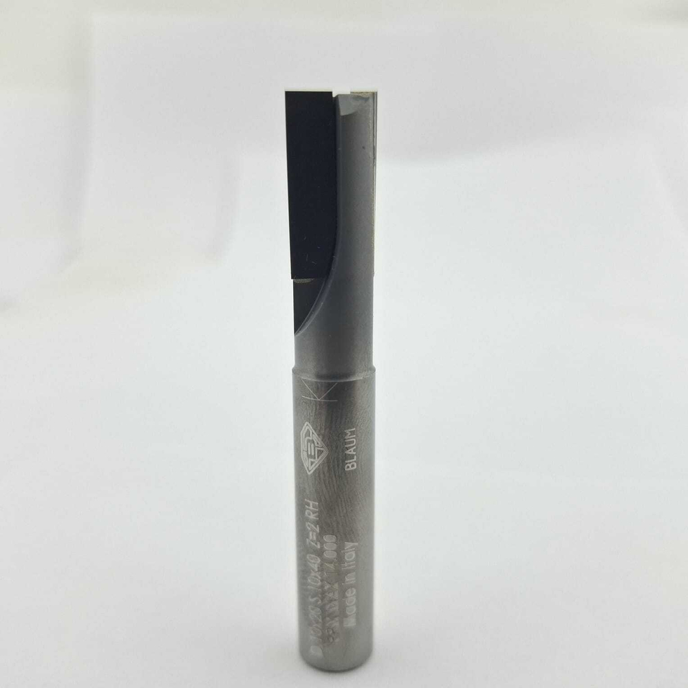 PCD фреза пазовая D.10x20 S.10x40 Z=2 RH