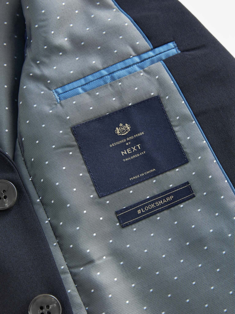 Пиджак для мальчика Next C35-257, Темно-синий