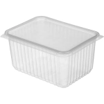 Контейнер низкий 1500мл. (179*132мм) Кларити 500шт/кор