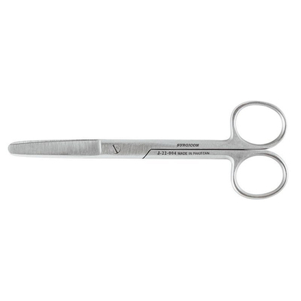 Ножницы тупоконечные прямые, 140 мм, J-22-004