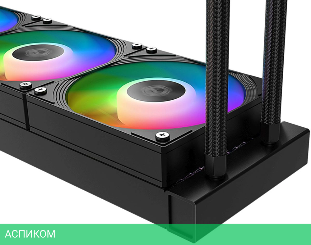 Система жидкостного охлаждения для процессора ID-Cooling DASHFLOW 360 XT PRO Black