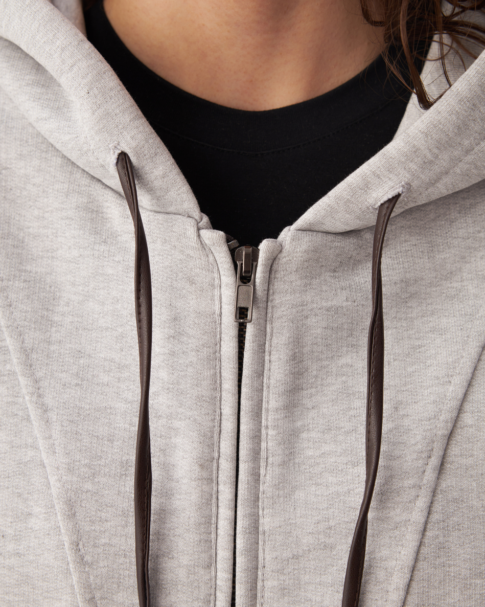 HEAVY COTTON MELANGE HOODIE