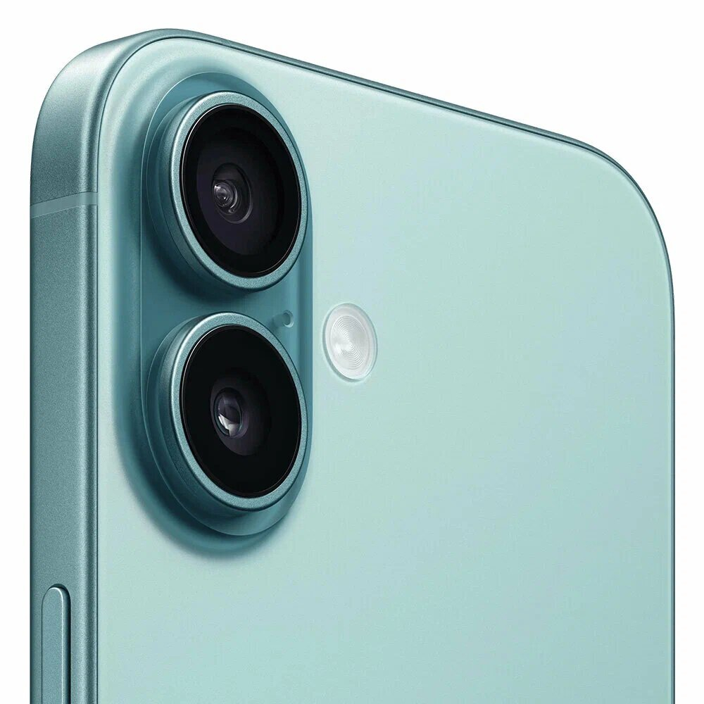 Смартфон Apple iPhone 16 Plus, 128 GB, Teal (бирюзовый), nanoSIM+eSIM