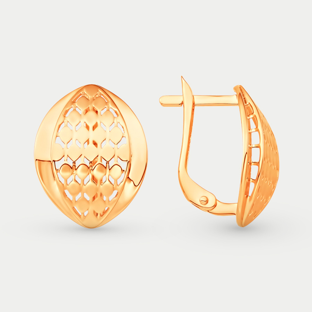 Серьги золотые