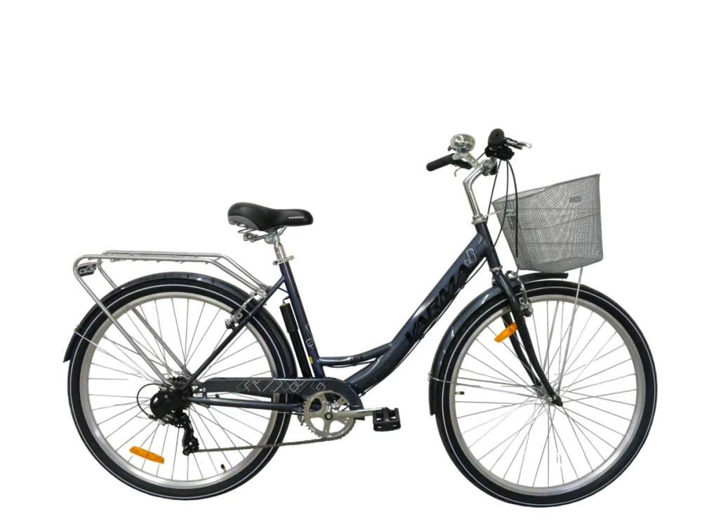 Велосипед 28" VARMA CITY LS K р.19" 7ск. Серый