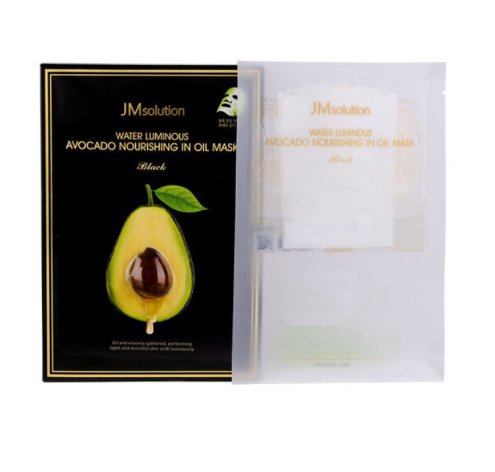 Маска тканевая с маслом авокадо JM Solutions Avocado Nourishing in Oil Mask, 23 мл