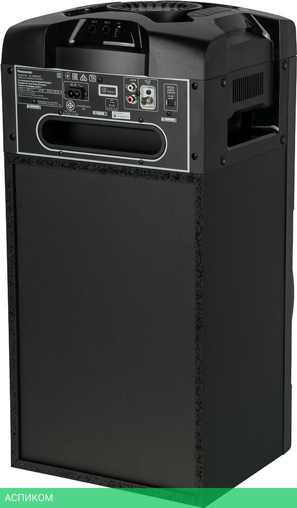 Музыкальный центр Panasonic SC-TMAX10GSK черный