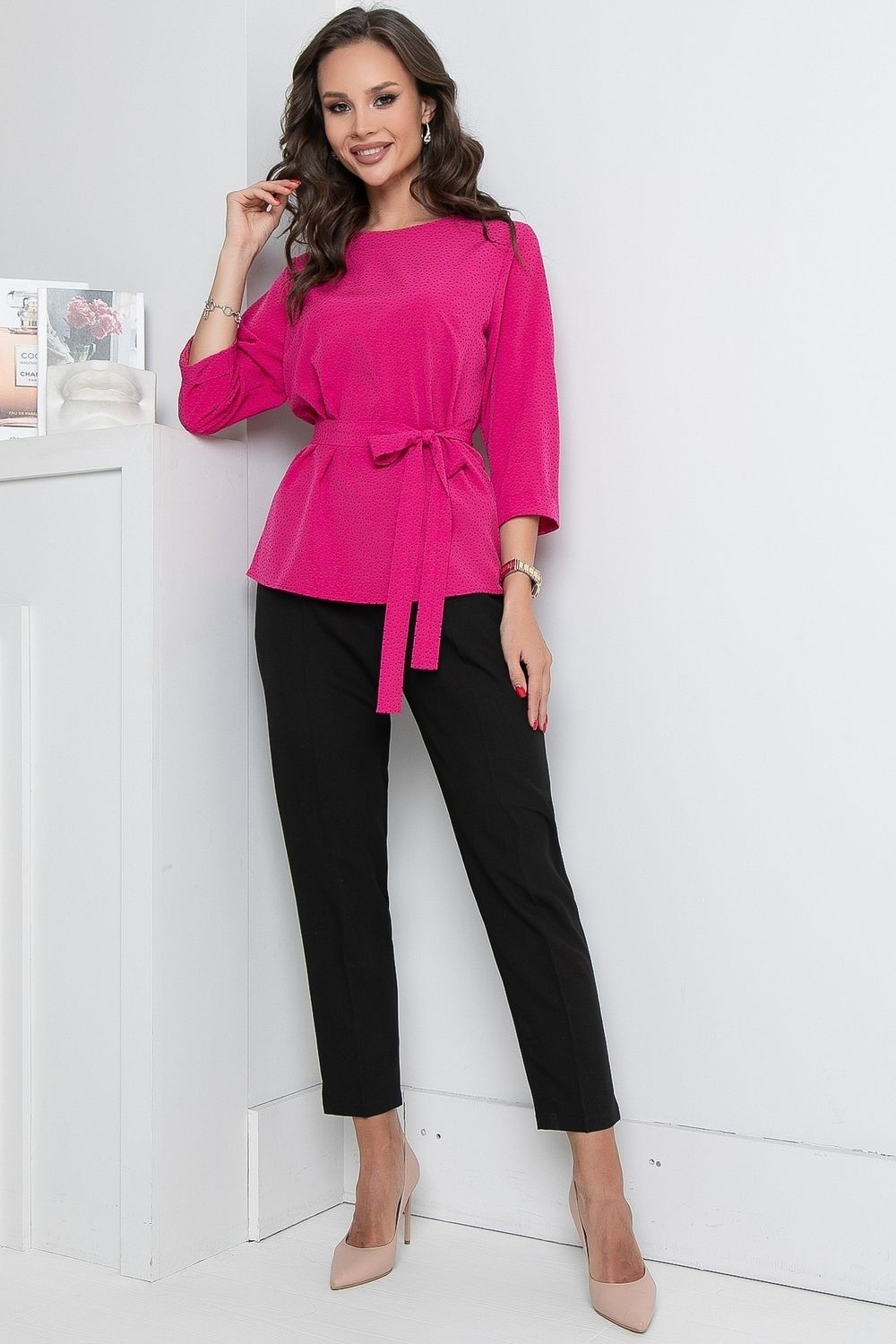 Блуза Виктория (фуксия) Diolche (Акция)