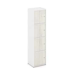 Locker plus Комплект №4 LK.K-004 Белый/Дуб Наварра 408*350*1593